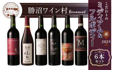 ワイン 勝沼ワイン村 ミディアムフルボディー6本セット（KWV）I7-620