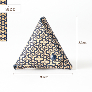 甲州市×印傳屋 小銭入B(紺革×白漆)B-1209