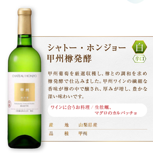 ワイン 岩崎醸造 甲州樽発酵・シャルドネ樽熟成 2本セット(MG)C2-496