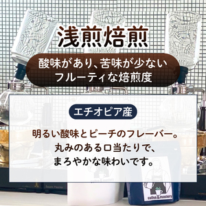 【ramp】浅煎焙煎 エチオピア産コーヒー豆 100g（MG）A-1560