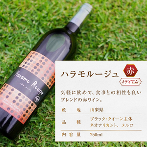 原茂ワインのスタンダードワイン赤白２本セット（MG）B12-652