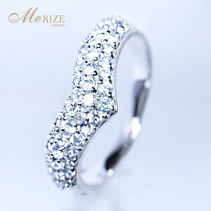 指輪 天然ダイヤ 0.5ct Llucienne リュシエンヌ【プラチナ950】r-181（KRP）N51-1410