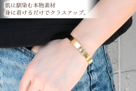 k18 バングル ブレスレット [シエロ 山梨県 中央市 21470932] 18k 18金 イエローゴールドK18 シンプル バングル レディース 15cm No.cibg800y