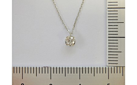 プラチナ950 ダイヤモンドペンダント 0.15ct/45cm(12371100225)