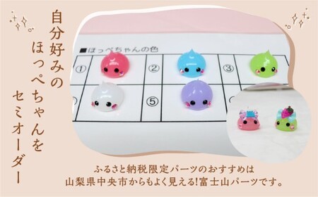 マイほっぺちゃん 【ふるさと納税限定版】 ほっぺちゃん ほっぺちゃんグッズ グッズ キャラクター 手作り カスタマイズ 限定版 山梨県 中央市