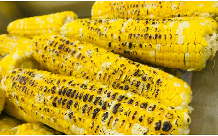 【レストラン特製】 山梨 スイートコーンを使用した焼とうもろこしの冷製スープ （４袋入り） [5839-1399]