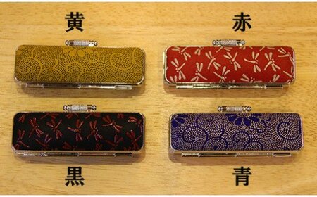 女性にお勧め　ラピスラズリ印鑑セット　13.5ミリ [5839-1518]　 青