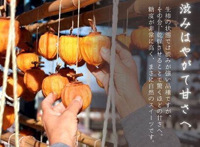 【産地直送】山梨県産：枯露柿（Lサイズ箱入）小沢農園[5839-1168]