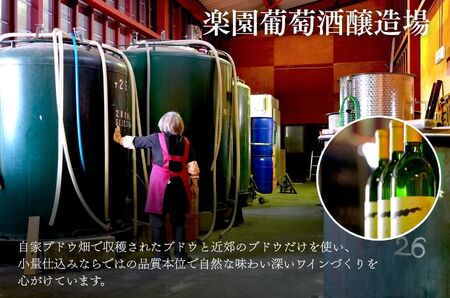 【楽園】赤ワイン・【信天翁】 甲州白ワイン 6本セット 楽園葡萄酒醸造場 [5839-0096]