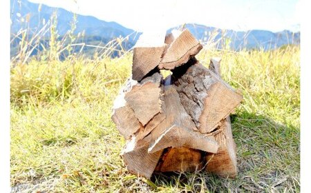 【山梨県市川三郷町産】キャンプ・アウトドアに広葉樹乾燥薪20㎏[5839-1575]