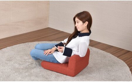 フロアライフにおすすめ・とこざいす（ウォームレッド）[5839-9409]