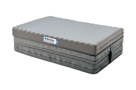 昭和西川 ムアツ　マットレススタンダードレギュラー　ダブル　山梨県　市川三郷町　マットレス 高反発ウレタン マットレス 楽 寝る 体にぴったり 姿勢改善 寝姿勢 ダブル 背骨 不眠 不眠解消 健康 昭和西川 通気性 蒸れにくい ムレにくい スリープスパ 人気 布団 ふとん 敷布団 睡眠 快適 熟睡 快眠 寝具 ベッド 新生活 引越し 健康 寝心地 睡眠環境　[5839-1828]