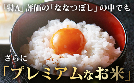 2025年10月発送 令和7年産 ななつぼし 白米 5kg (真空パック) 【プレミアム北彩香】| 妹背牛産 北海道 米 道産 特A