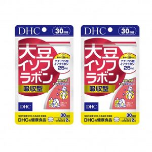 DHC 大豆イソフラボン 吸収型 30日分 2個セット(60日分)【1499697】