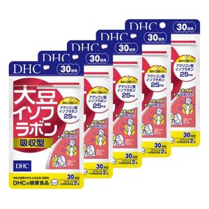 DHC 大豆イソフラボン 吸収型 30日分 5個セット(150日分)　【6月下旬より発送開始】【1499699】