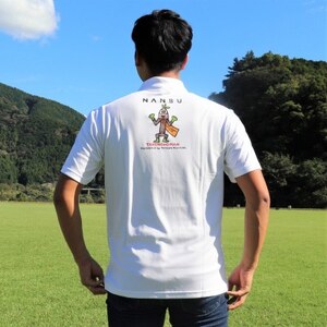 【限定】宮西達也先生『タケノコマン』デザインポロシャツ　ホワイト　Sサイズ　(男女兼用)【1561289】