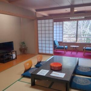 山梨県南部町秘湯「奥山温泉」宿泊券(1泊2食付き)1名様　6畳【1619595】