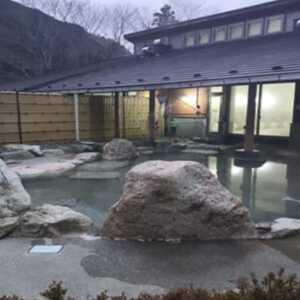 山梨県南部町秘湯「奥山温泉」宿泊券(1泊2食付き)5名様　10畳【1619602】