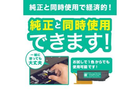 エコリカ【ブラザー用】 LC12-4PK互換リサイクルインク　4色お買得パック（型番：ECI-BR124P/BOX） brother リサイクル インク 互換インク カートリッジ インクカートリッジ カラー オフィス用品 プリンター インク 山梨県 富士川町