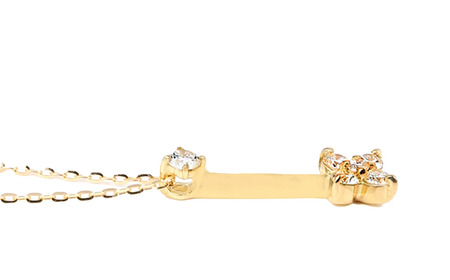 K18 ダイヤモンド ペンダント 0.15CT P6005DI-Y  ダイヤ ジュエリー ネックレス