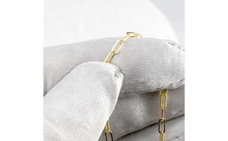 純金 24金 ブレスレット クリップチェーン 全長16cm 管理番号230706ns101k24b-16 SWAA108