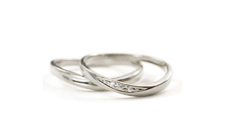 プラチナ ペアリング 結婚指輪 ダイヤモンド マリッジリング カップル