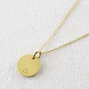  24金 ペンダントトップ ダイヤ 24金 ネックレス 鍛造 ゴールド ダイヤモンド 0.13ct プレート 24k k24 シンプル サークル 丸 シンプル 人気 山梨県 昭和町 送料無料 240401401dk24m SWAA151
