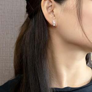  ピアリング 正規品 プラチナ 18金 イヤリング パール アコヤ真珠 レディース pt900 イエローゴールドk18 コンビ ゴールド シンプル フォーマル 山梨県 昭和町 送料無料 230719pir101 SWAA160