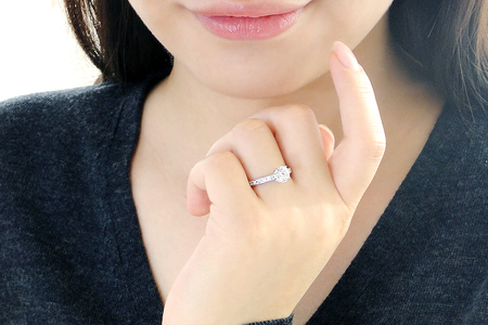【中央宝石研究所鑑定書付】pt950 Hカラー ダイヤモンド リング【1.18ct 】 CSR0152GSI2 SWAV049｜山梨県 昭和町 ジュエリー アクセサリー ギフト プレゼント 贈り物 記念日 誕生日 カジュアル フォーマル オケージョン