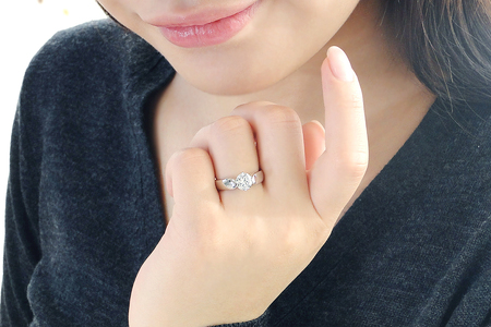 【中央宝石研究所鑑定書】 pt900 HカラーUP ダイヤモンド リング【1.00ct 】 CSR0153 SWAV050｜山梨県 昭和町 ジュエリー アクセサリー ギフト プレゼント 贈り物 記念日 誕生日 カジュアル フォーマル オケージョン