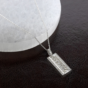 プラチナ ネックレス ダイヤモンド 1.5ct ペンダントトップ 大ぶり