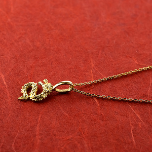 純金 24金 ネックレス レディース 龍 ドラゴン K24 ペンダントトップ 竜 ゴールド 金 石なし シンプル 24k ジュエリー 人気 普段 使い 250515201k24 SWAA324