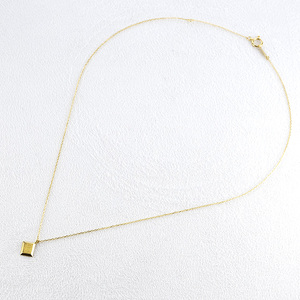 ネックレス 純金 24金 ペンダントトップ レディース インゴット型 24k ゴールド チェーン 金属アレルギー 対応 K24 プレート 小ぶり スクエア 地金 ジュエリー シンプル 人気 普段 使い 250530mro201nK24 SWAA348