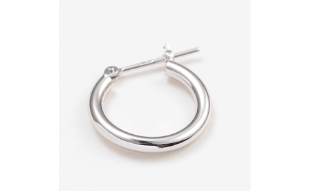 プラチナ900 　フープピアス　2×15　120334 SWAE023