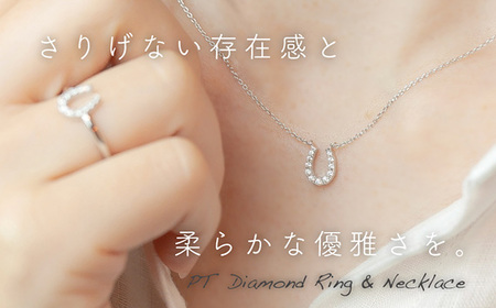 ダイヤ pt900 ダイヤモンド リング ネックレス 2点 セットt 鑑別書 保証書 ケース 付 ジュエリー アクセサリー 指輪 ペンダント 宝石 プラチナ ギフト プレゼント 贈り物 記念日 お祝い 誕生日 人気 高級 山梨県 西桂町【n0482_liz_B】