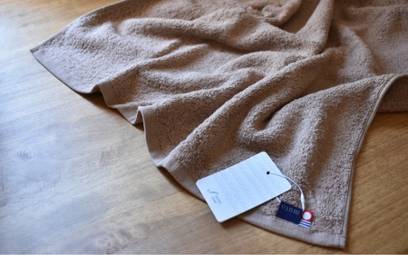 factory towel bath　今治タオル認定バスタオル 5枚セット ブラウン【n0504-br_mut_A】