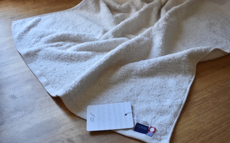 factory towel bath　今治タオル認定バスタオル 5枚セット ベージュ【n0504-bg_mut_A】