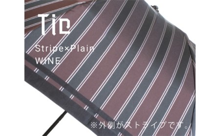 No.389 高級織物傘【紳士折り傘】赤茶系 上品さと確かな存在感を放つ晴雨兼用傘