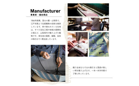 高級織物傘【紳士長傘】MAKITA STANDARD 濃緑系・カーキ・モダンで遊び心のある色遣いが粋な晴雨兼用傘 ／雨具 雨傘 日傘 ビジネス UVカット シンプル シック 8本骨 手開き メンズ UV加工 送料無料 山梨県 槇田商店【n0419_mak_A】