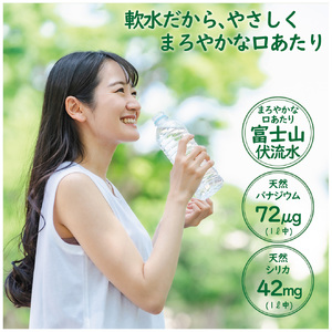富士山麓 名水百選の天然水(みずごこち)500ml×24本
