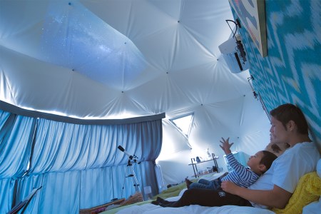 グランピング施設 LE NIDO山中湖 土日祝限定１泊２食付き２名様宿泊券