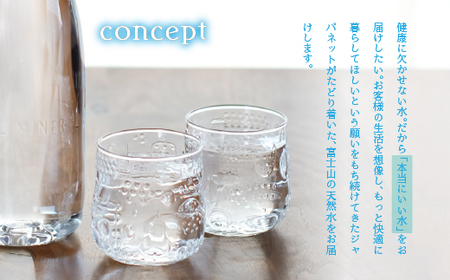 富士山の天然水 1L×12本 YAC003