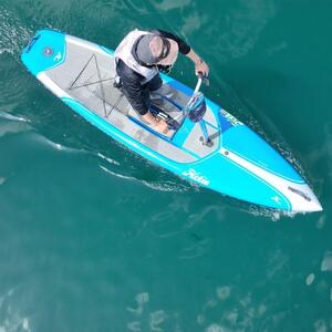 【HOBIEカヤック】カリフォルニア生まれの新感覚ミズアソビ体験 MIRAGE ECLIPSE(1人乗り足漕ぎSUP)