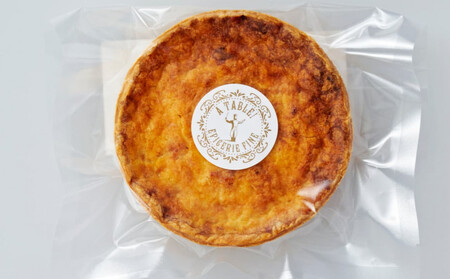 自家製 キッシュ ロレーヌ（グリエールチーズとベーコン）Quiche Lorraine (直径11cm) 約210g