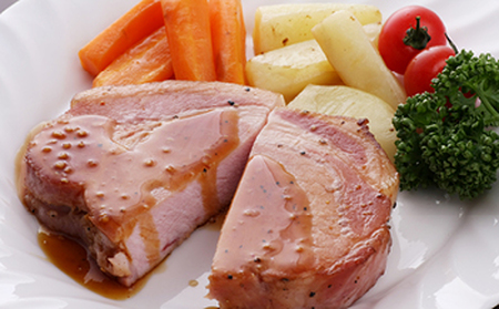 極　熟成ロースハム 【受注生産5～6人前】