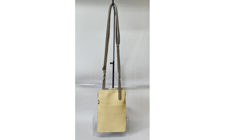 「鞄工房 香」レザーミニショルダーバッグ(モノトーン)