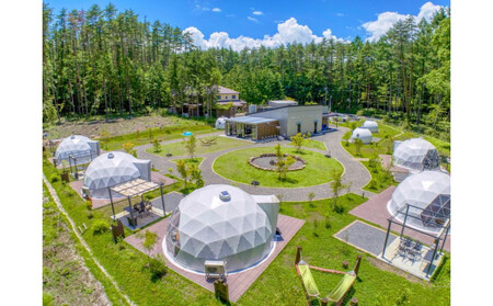 富士河口湖 グランピング 宿泊券 HOSHIFULL DOME FUJI（10,000円分）