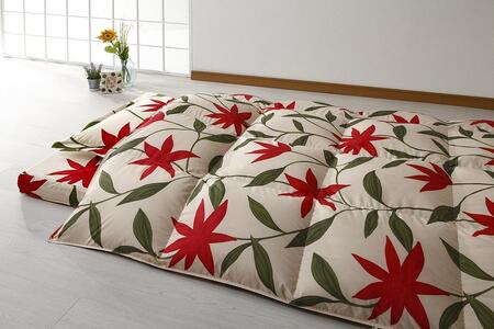 【シビラ】マットレス　体圧分散型高反発ウレタンフォーム（厚さ約７ｃｍ）ピロケース付　フローレス　ベージュ