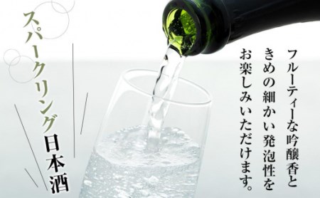 甲斐の開運 純米吟醸「北麓スパークリング」 720ml＜スパークリング日本酒＞【井出醸造店】