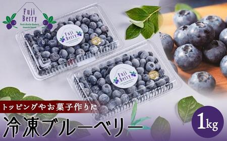 2023年7月～発送／先行受付】Fuji Berry 急速冷凍ブルーベリー1kg